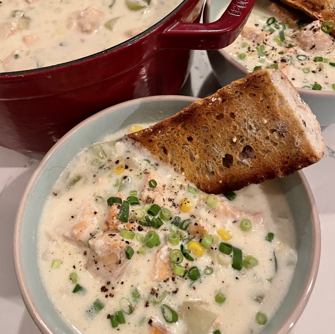 Spring Chowder Spring Salmon Chowder - Mitch's Catch