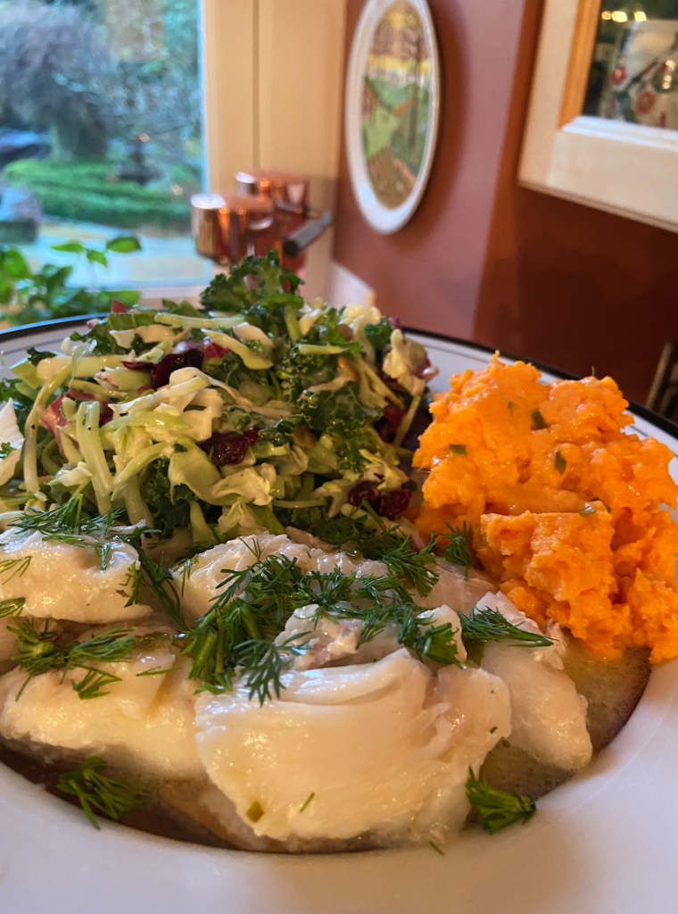 Halibut Cheeks with Beurre Blanc Mitch's Catch